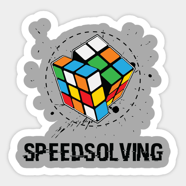 Speedsolving Sticker by colorbox